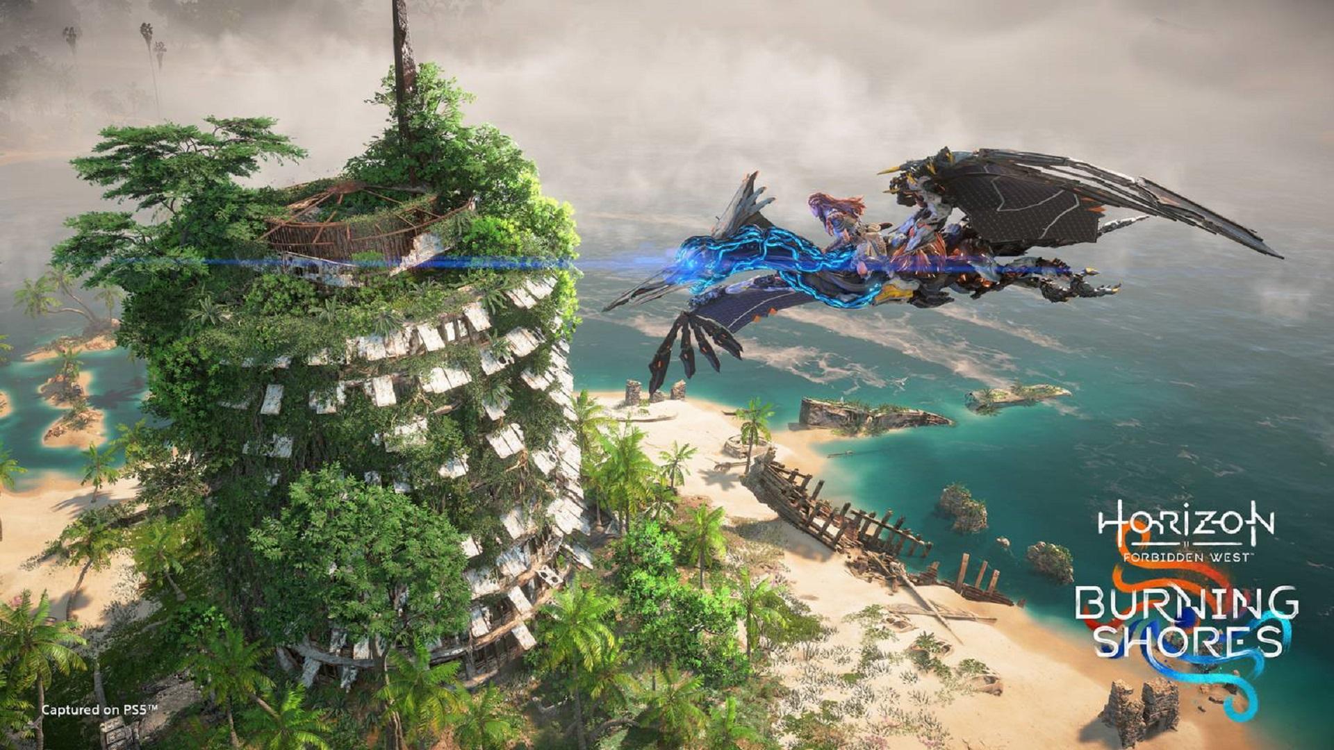 تصاویر بسته الحاقی Horizon Forbidden West: Burning Shores