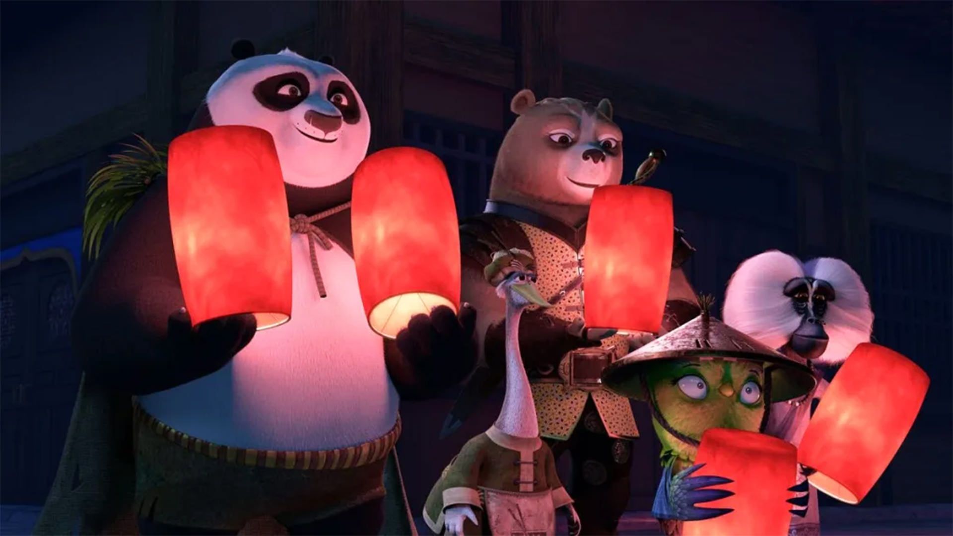 سال نوی چینی در  انیمیشن سریالی Kung Fu Panda: The Dragon Knight