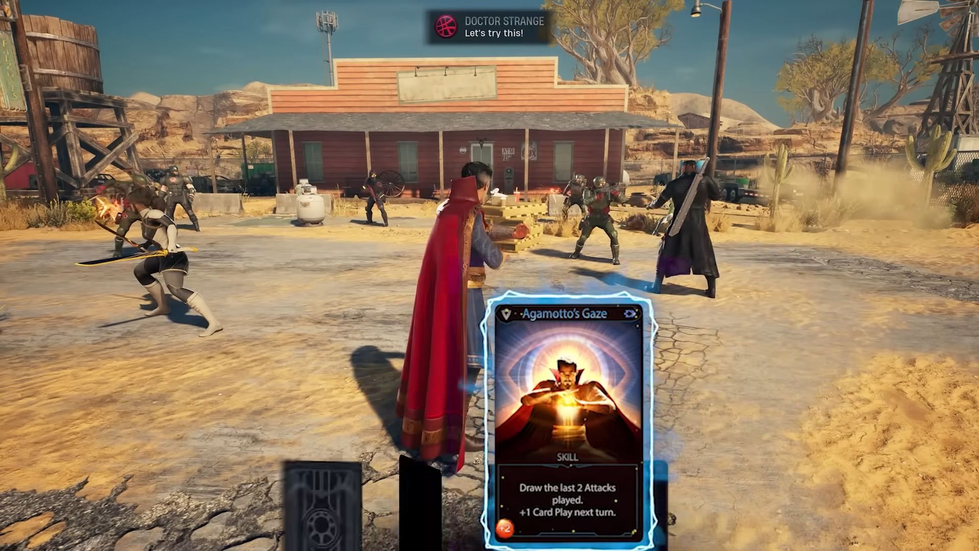 گیم پلی بازی Marvel’s Midnight Suns
