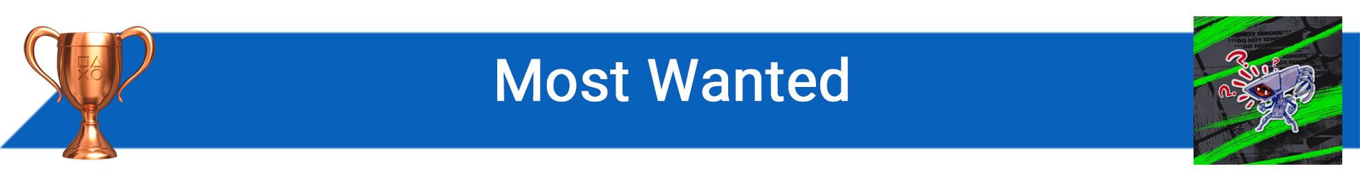 تروفی Most Wanted