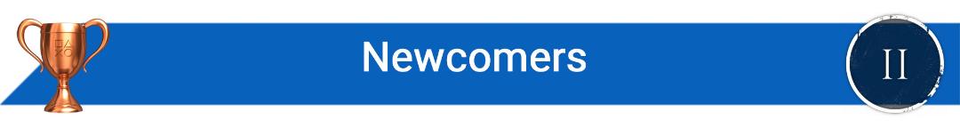 تروفی Newcomers