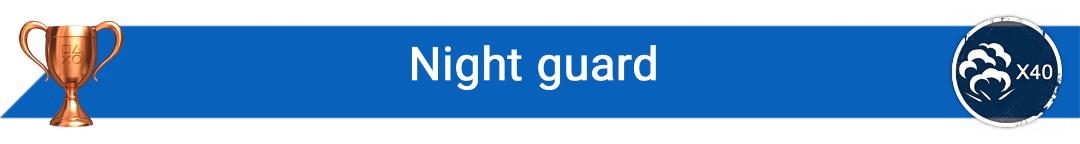 تروفی Night guard