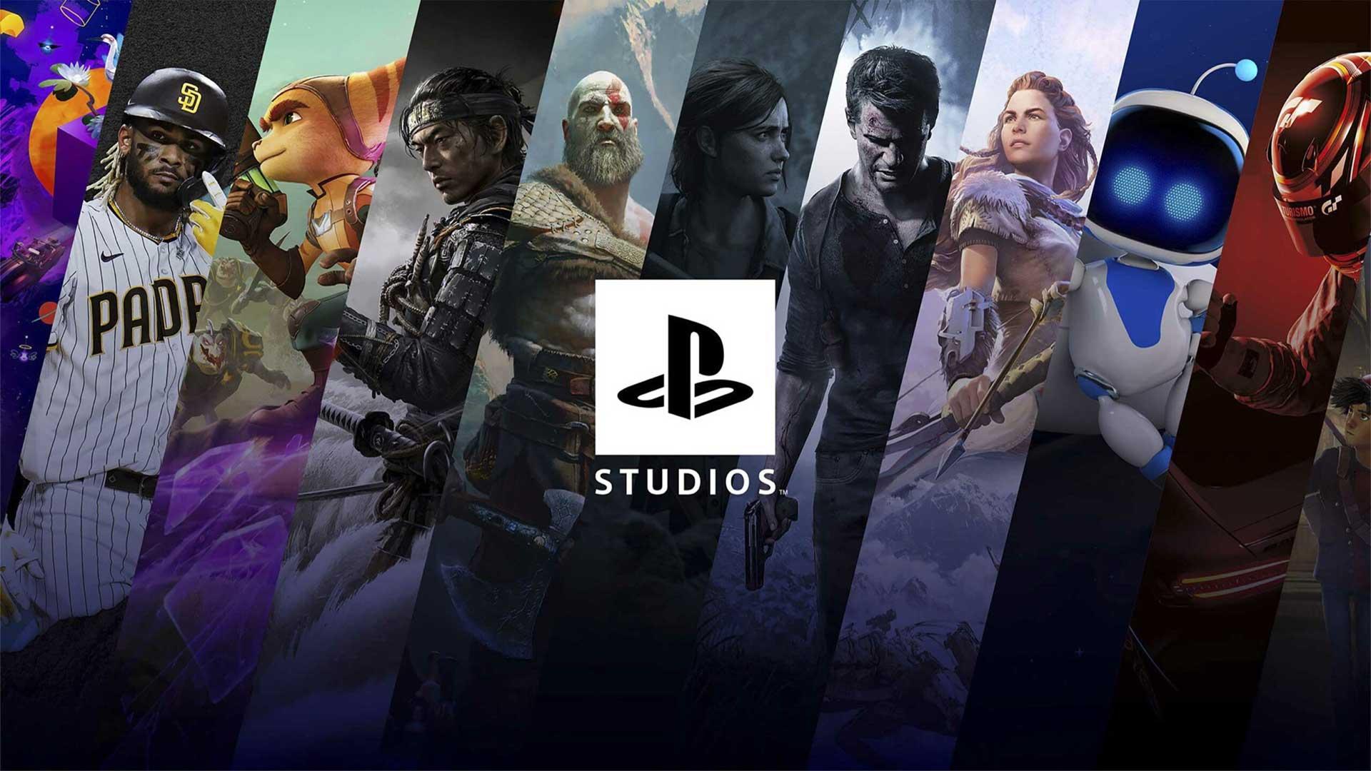 تصویری از بازی های پلی استیشن در پوستر PS Studios