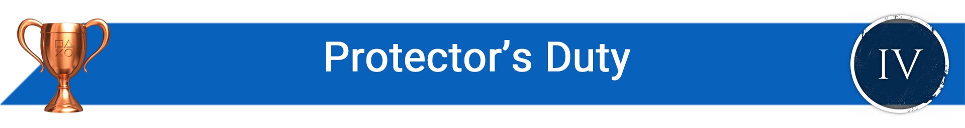 تروفی Protector’s Duty
