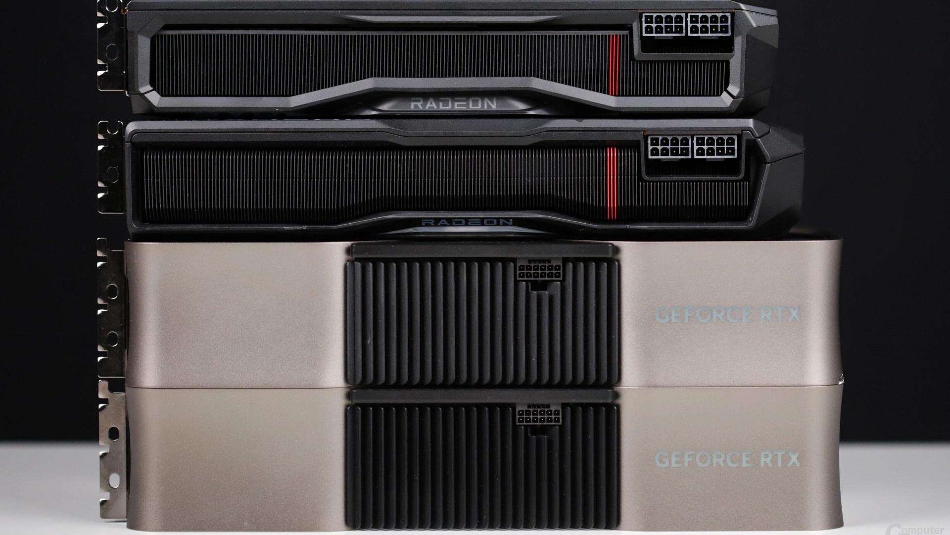 کارت های گرافیک سری Radeon RX 7900 در کنار RTX 40