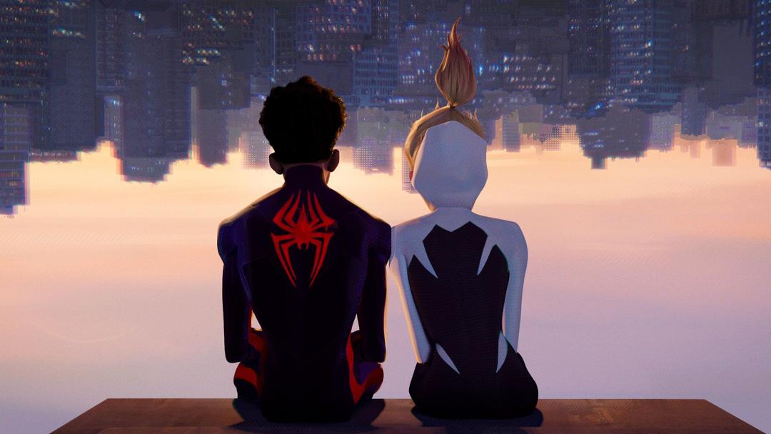 وارونه بودن مایلز مورالز و گوئن استیسی در انیمیشن Spider-Man: Across the Spider-Verse