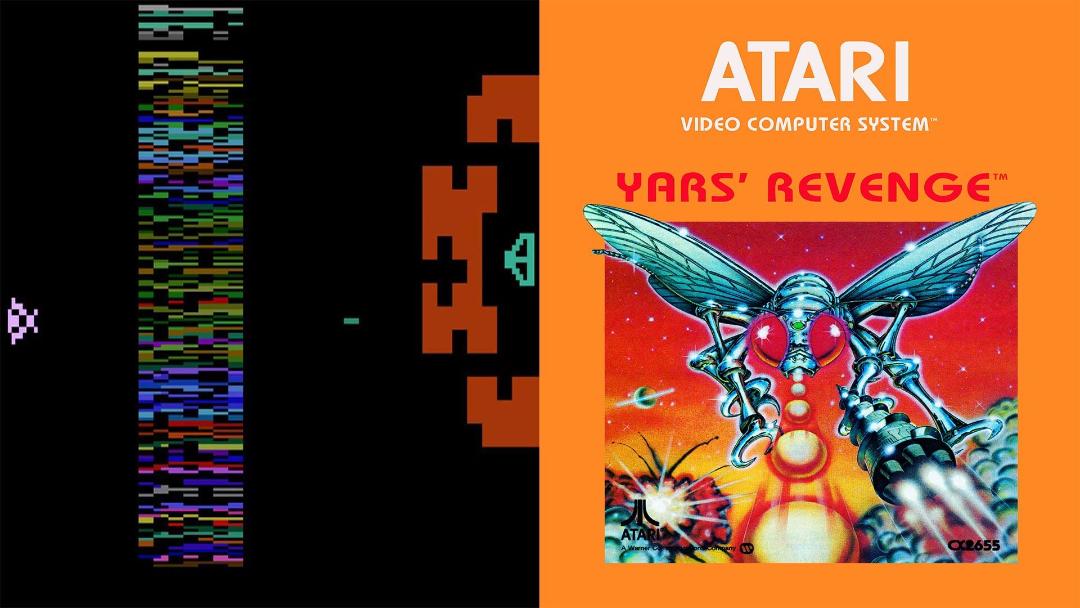 بازی Yars' Revenge و طرح جلد آن