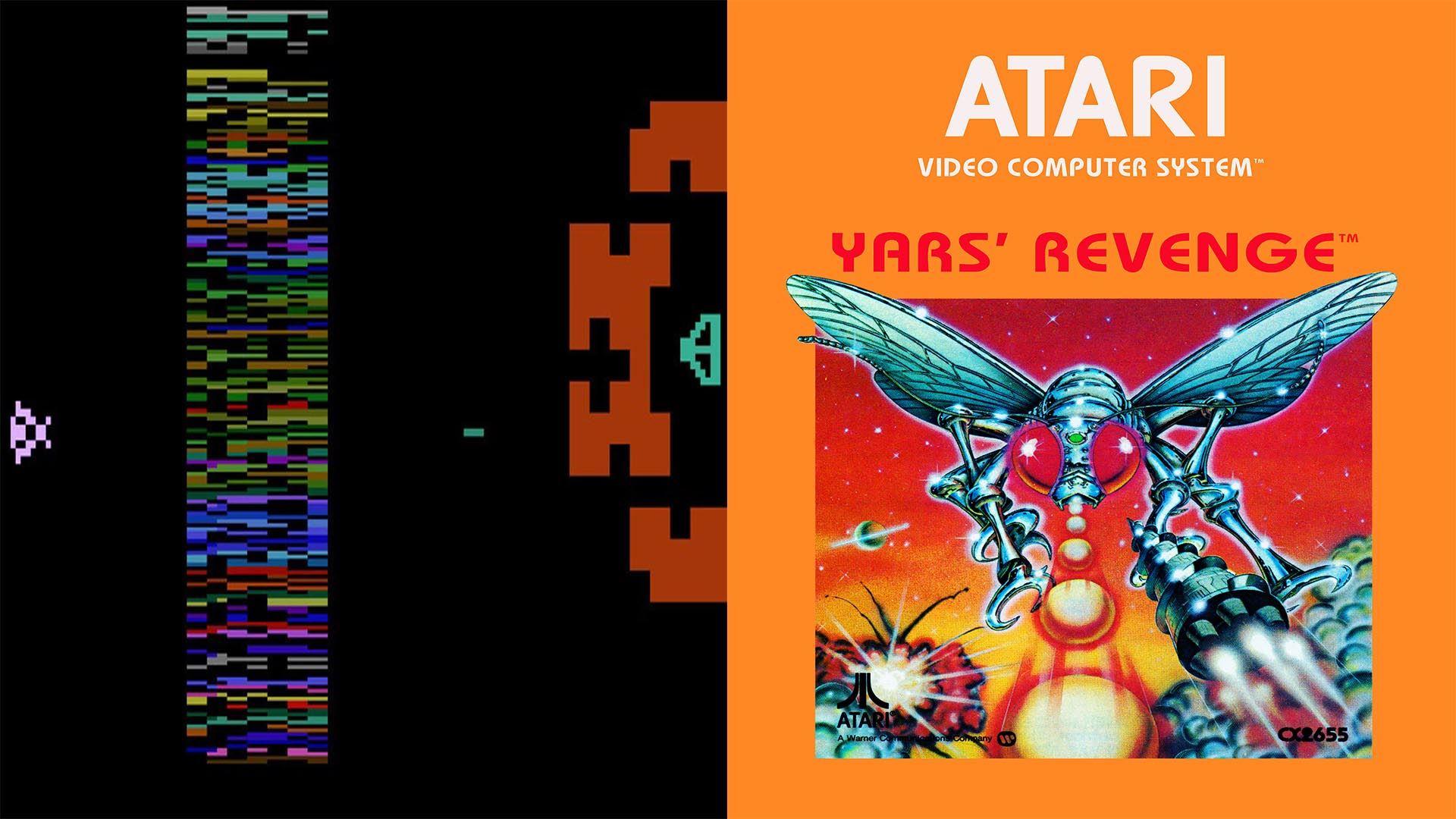 بازی Yars' Revenge و طرح جلد آن
