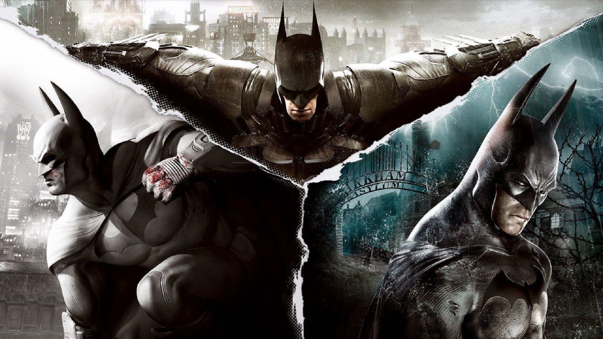 پوستر بازی بتمن آرکام کالکشن/Batman Arkham Collection