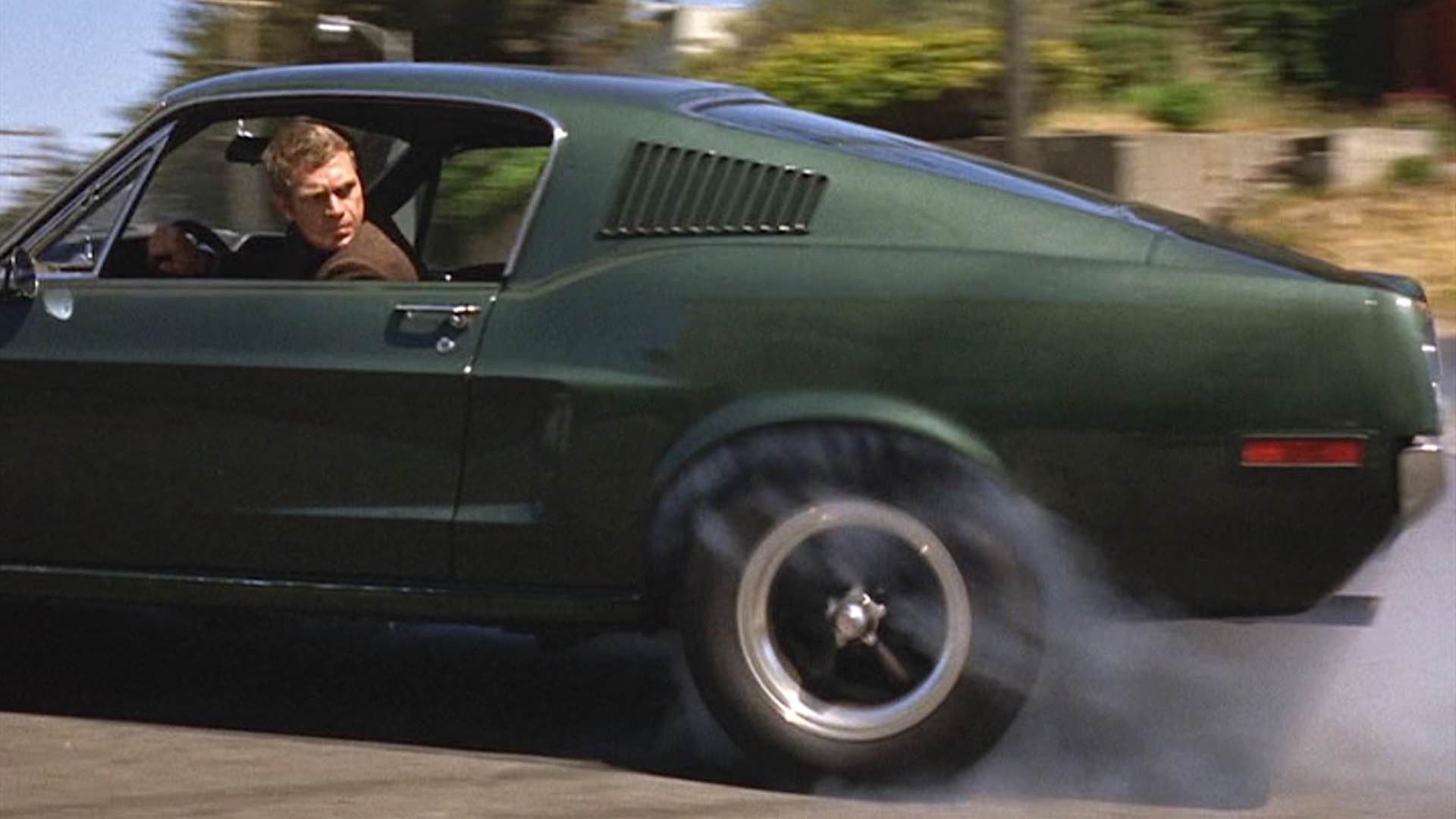 استیو مک کوئین در نقش فرانک بولیت در فیلم Bullitt