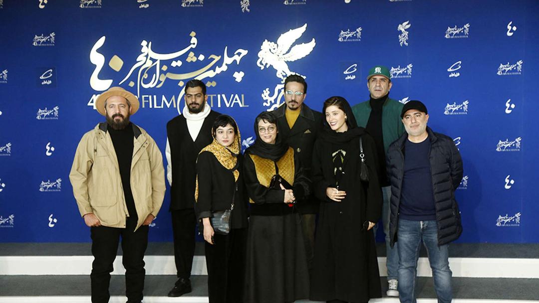 نشست خبری در جشنواره فجر از فیلم دسته دختران