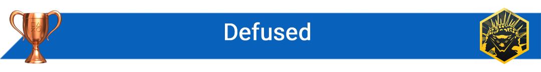 تروفی Defused