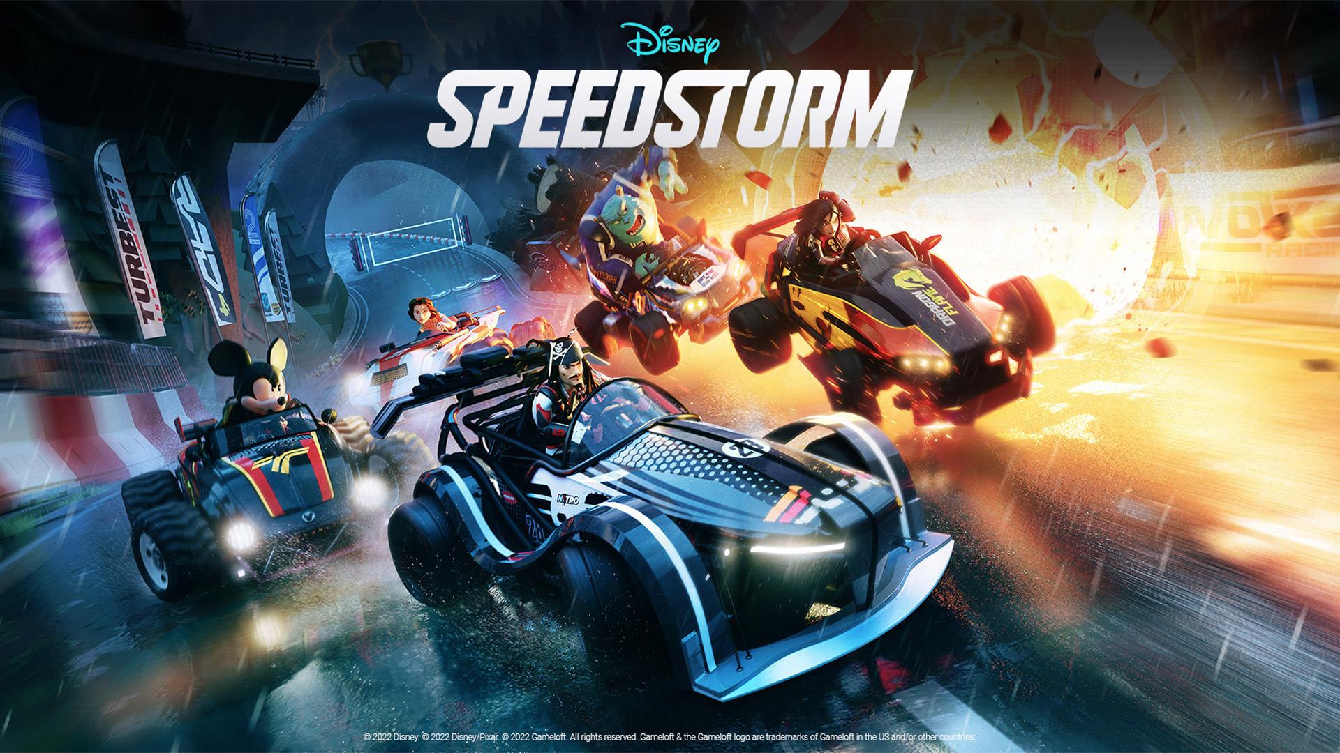 پوستر بازی ریسینگ Disney Speedstorm