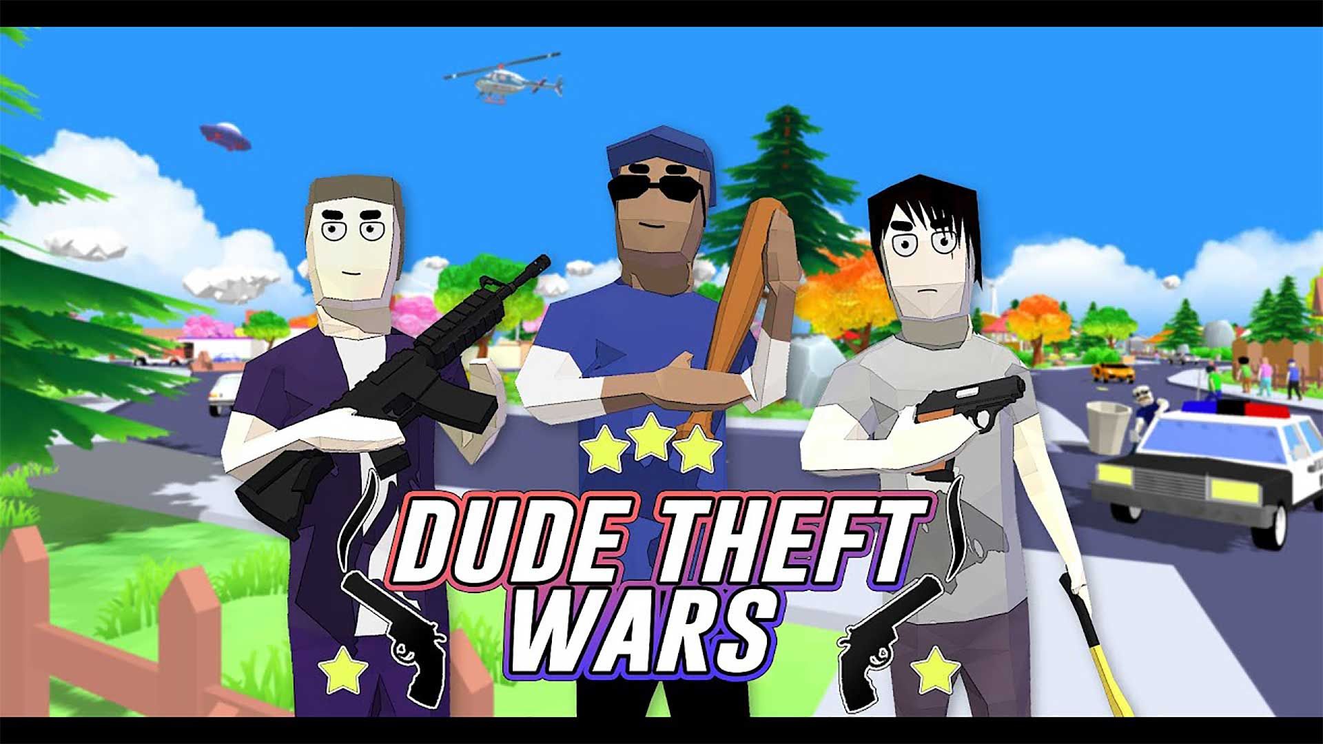 بازی اندروید dude theft wars