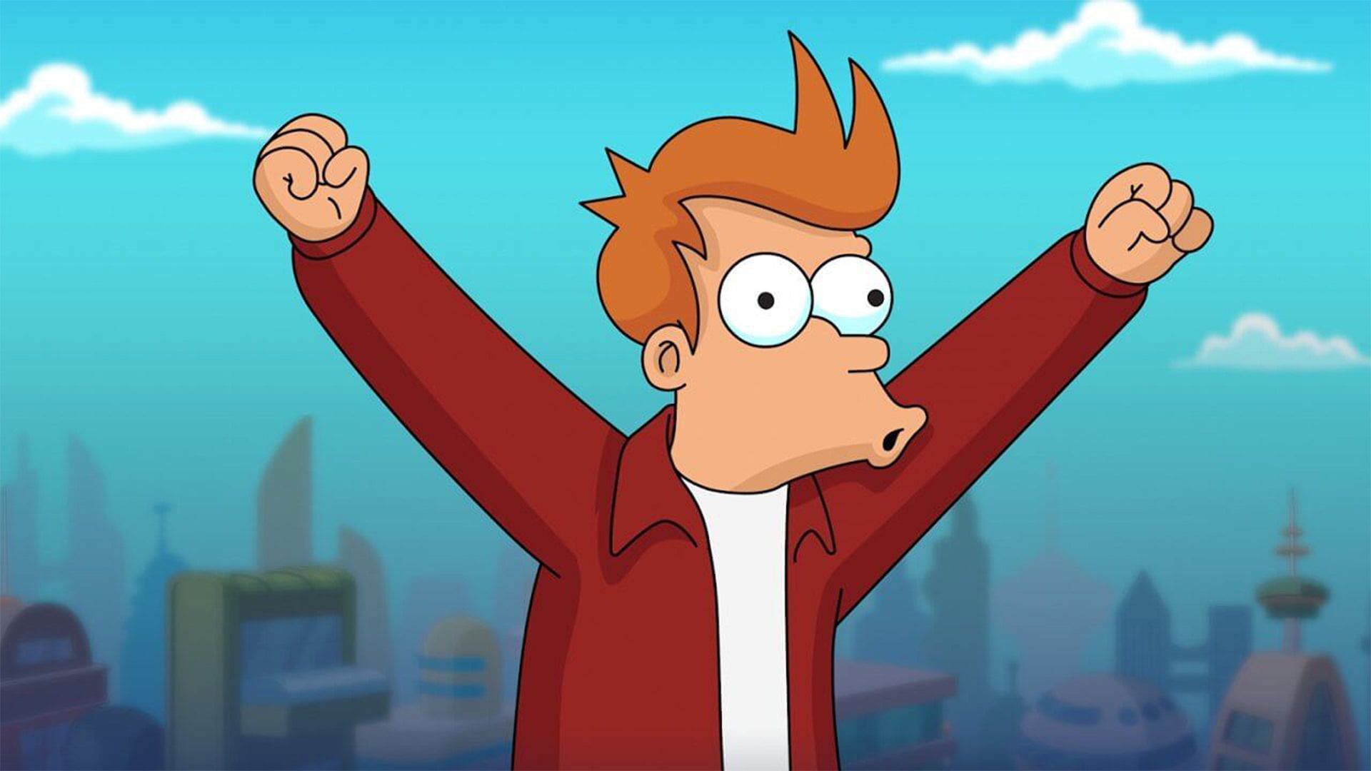 کاراکتر خوشحال انیمیشن سریالی Futurama