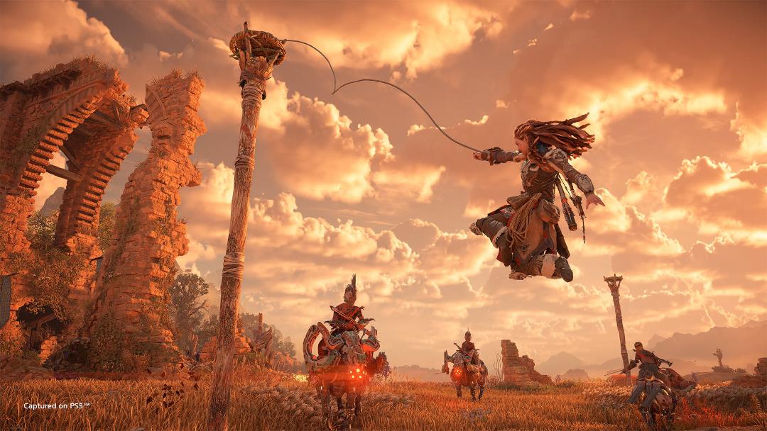 استفاده الوی از Pullcaster در Horizon Forbidden West