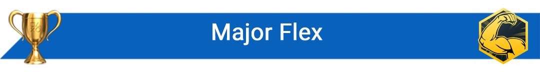 تروفی Major Flex