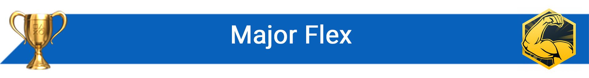 تروفی Major Flex