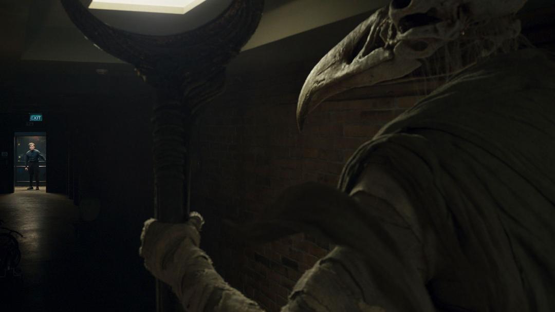 ملاقات کونشو با مارک اسپکتور در سریال Moon Knight