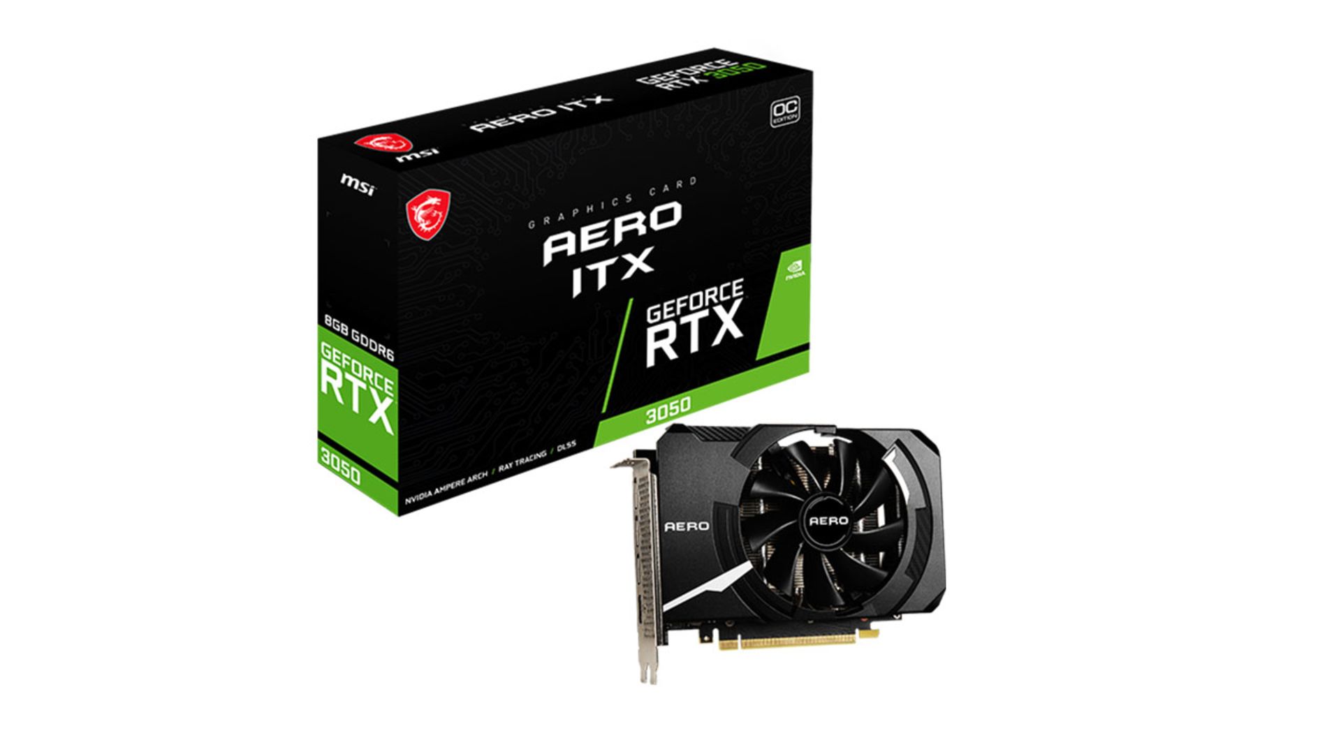 کارت aero itx 3050 شرکت msi