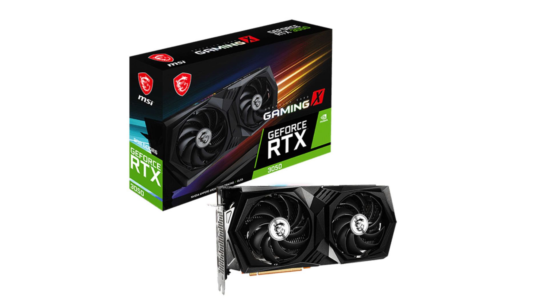 کارت گرافیک سری گیمینگ 3050 شرکت MSI