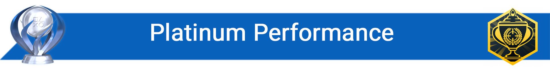 تروفی Platinum Performance