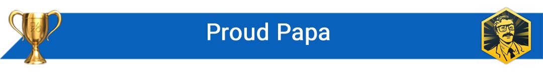 تروفی Proud Papa