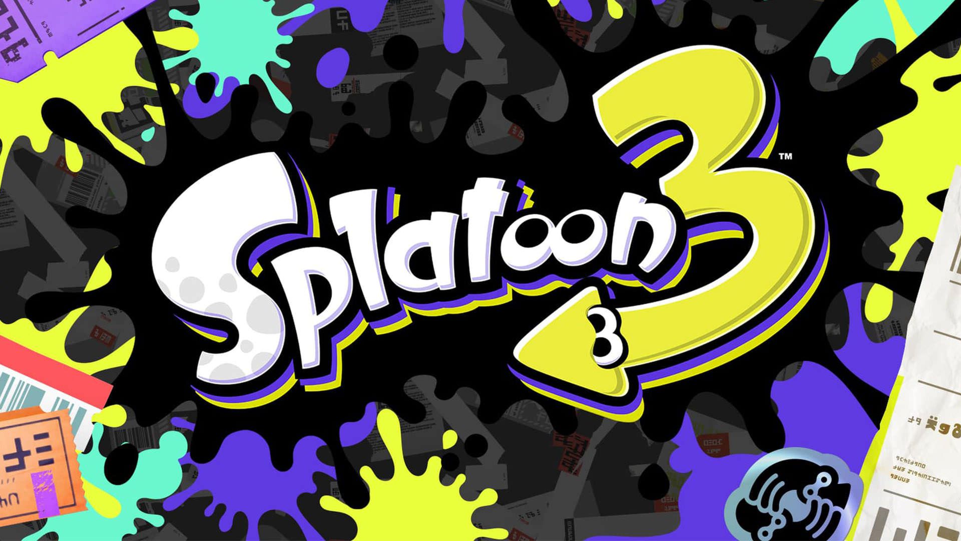 لوگوی بازی Splatoon 3