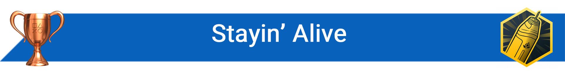 تروفی Stayin’ Alive