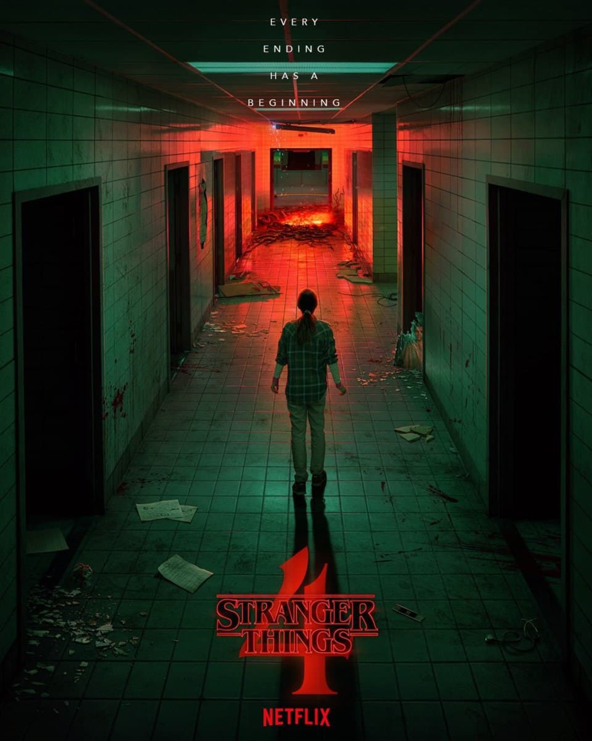 پوستر آزمایشگاه هاوکینز فصل چهارم سریال Stranger Things