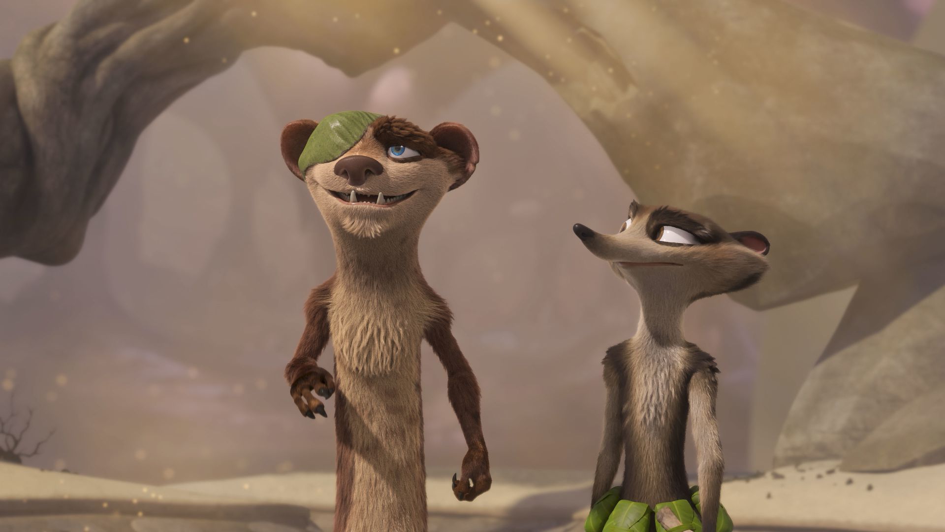 وایلد و زی در انیمیشن The Ice Age Adventures of Buck Wild