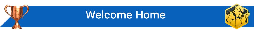تروفی Welcome Home