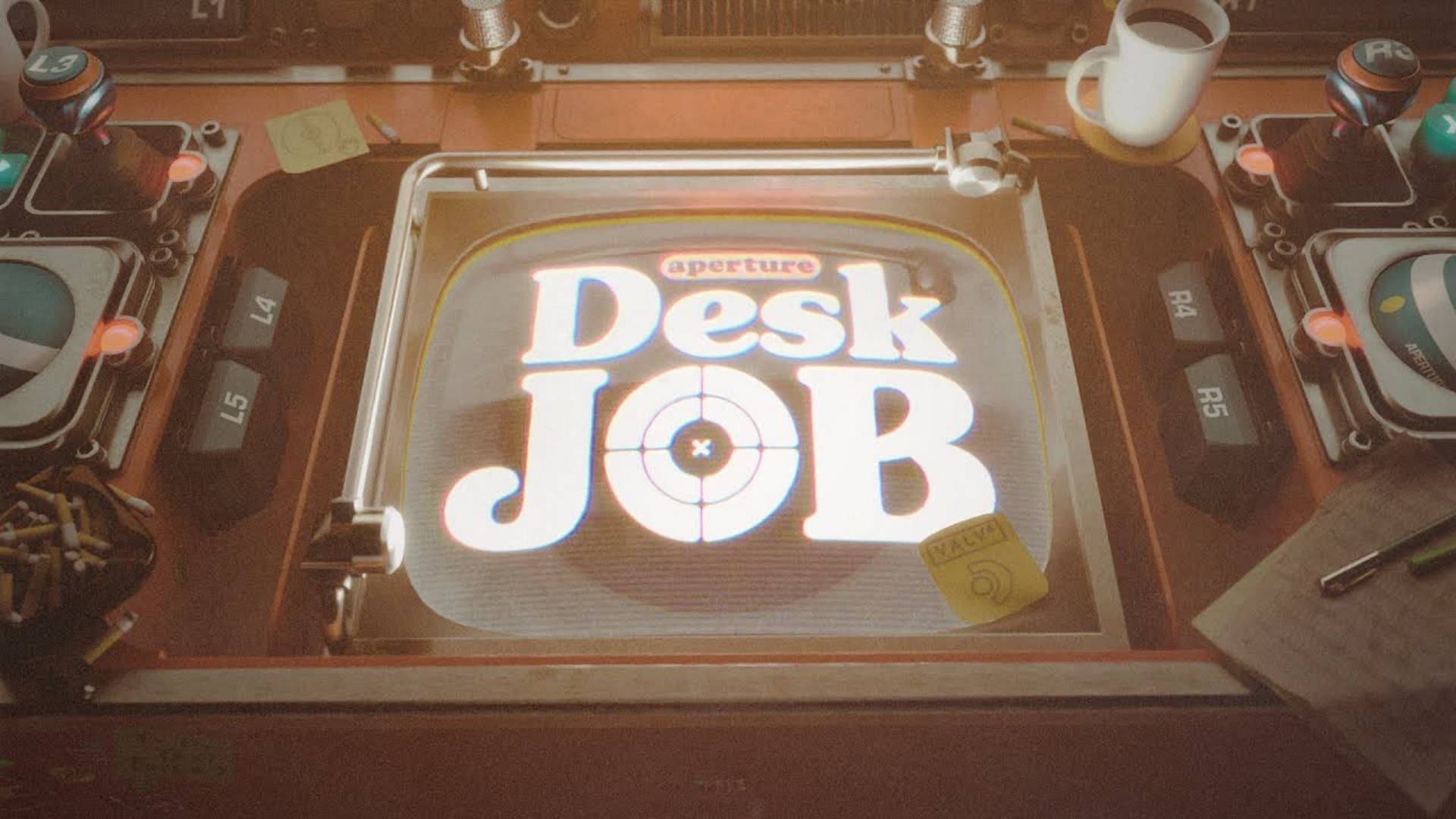 لوگوی بازی Aperture Desk Job