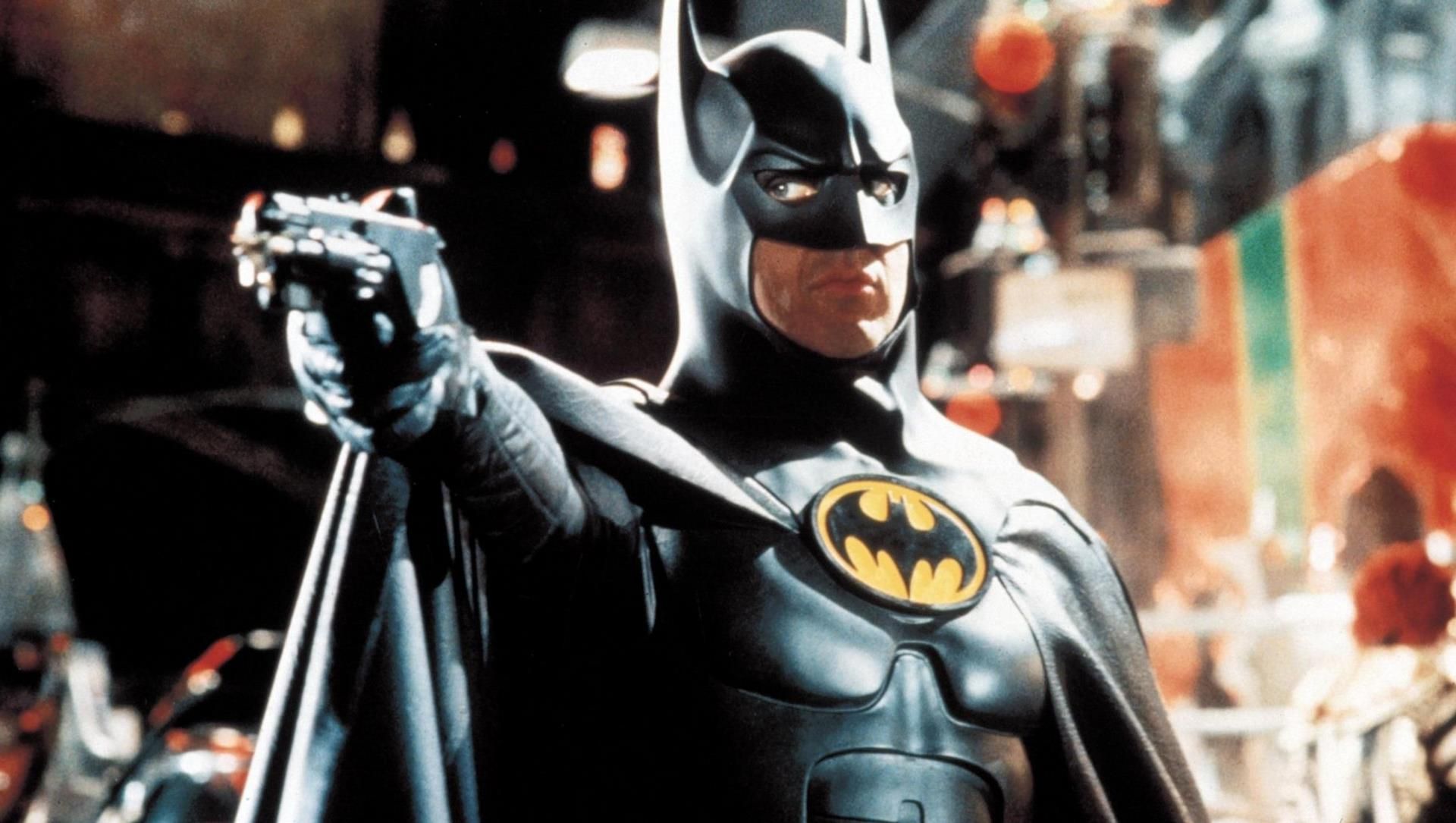 تصویری از مایکل کیتون در فیلم Batman Returns