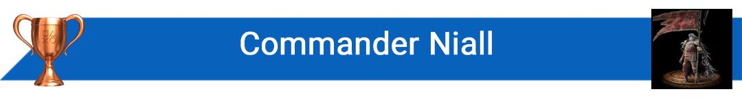 تروفی Commander Niall