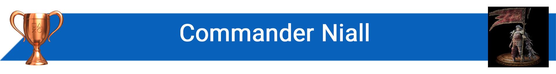 تروفی Commander Niall
