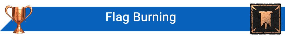 تروفی Flag Burning