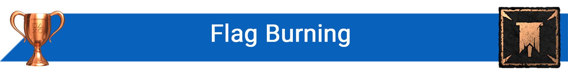 تروفی Flag Burning