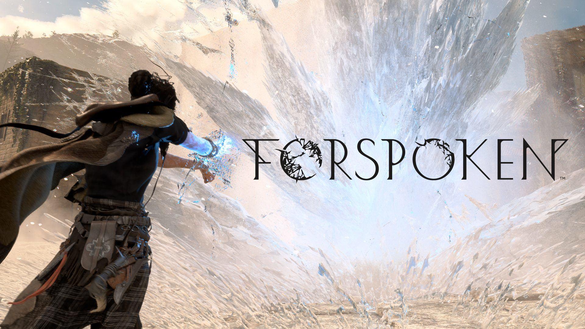 شخصیت فری و لوگوی بازی forspoken