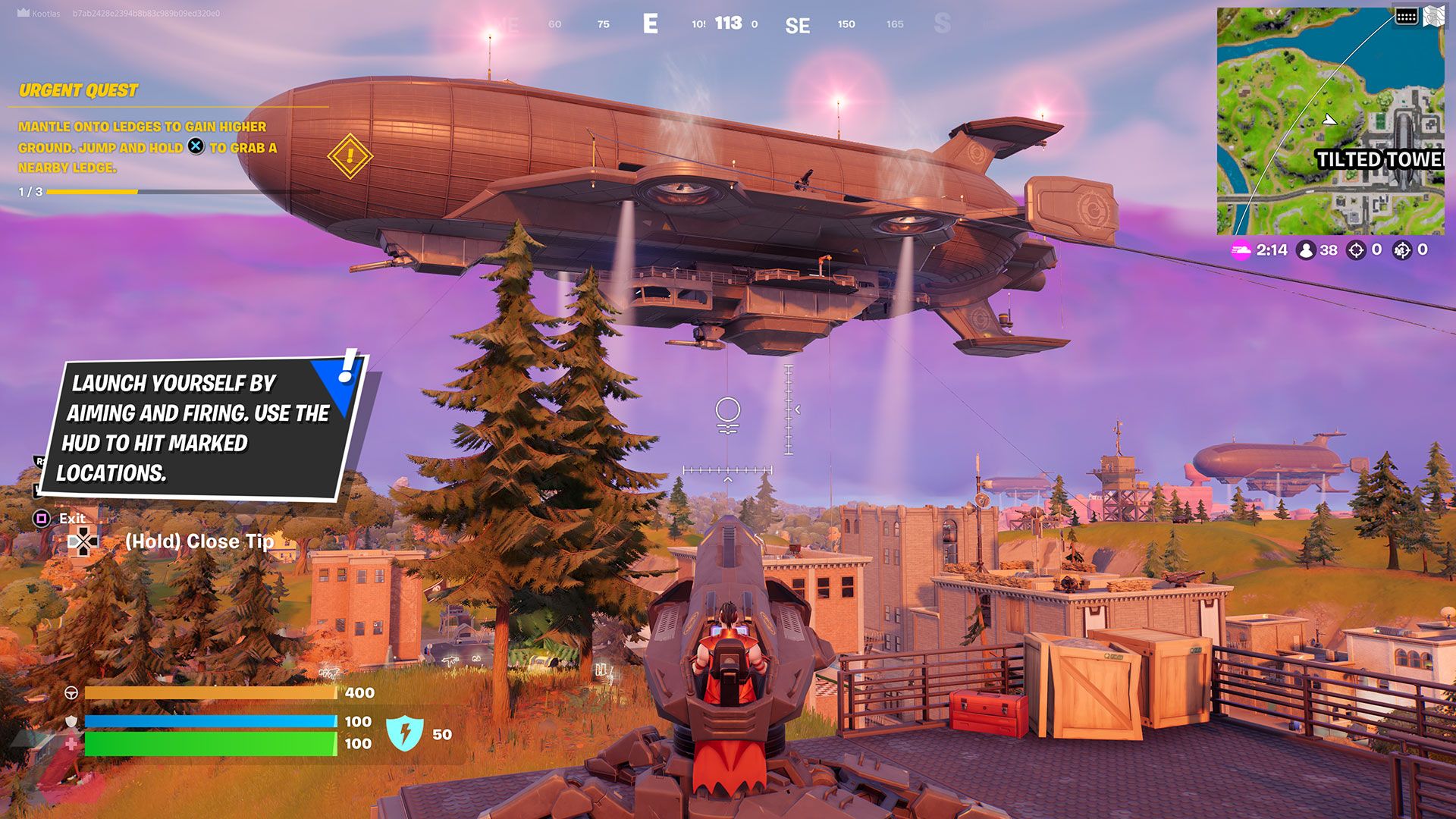 Turretهای فصل دوم از چپتر سوم بازی Fortnite