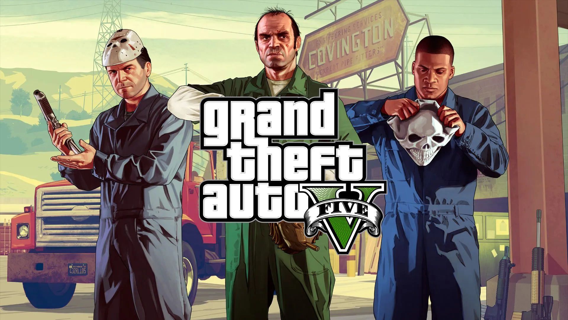 لوگوی بازی GTA V