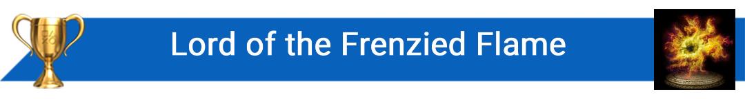 تروفی Lord of the Frenzied Flame