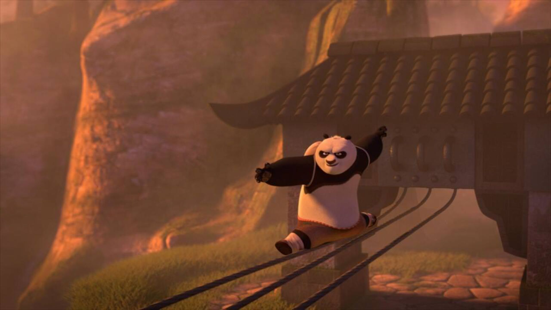 پو در انیمیشن سریالی Kung Fu Panda: The Dragon Knight شبکه نتفلیکس