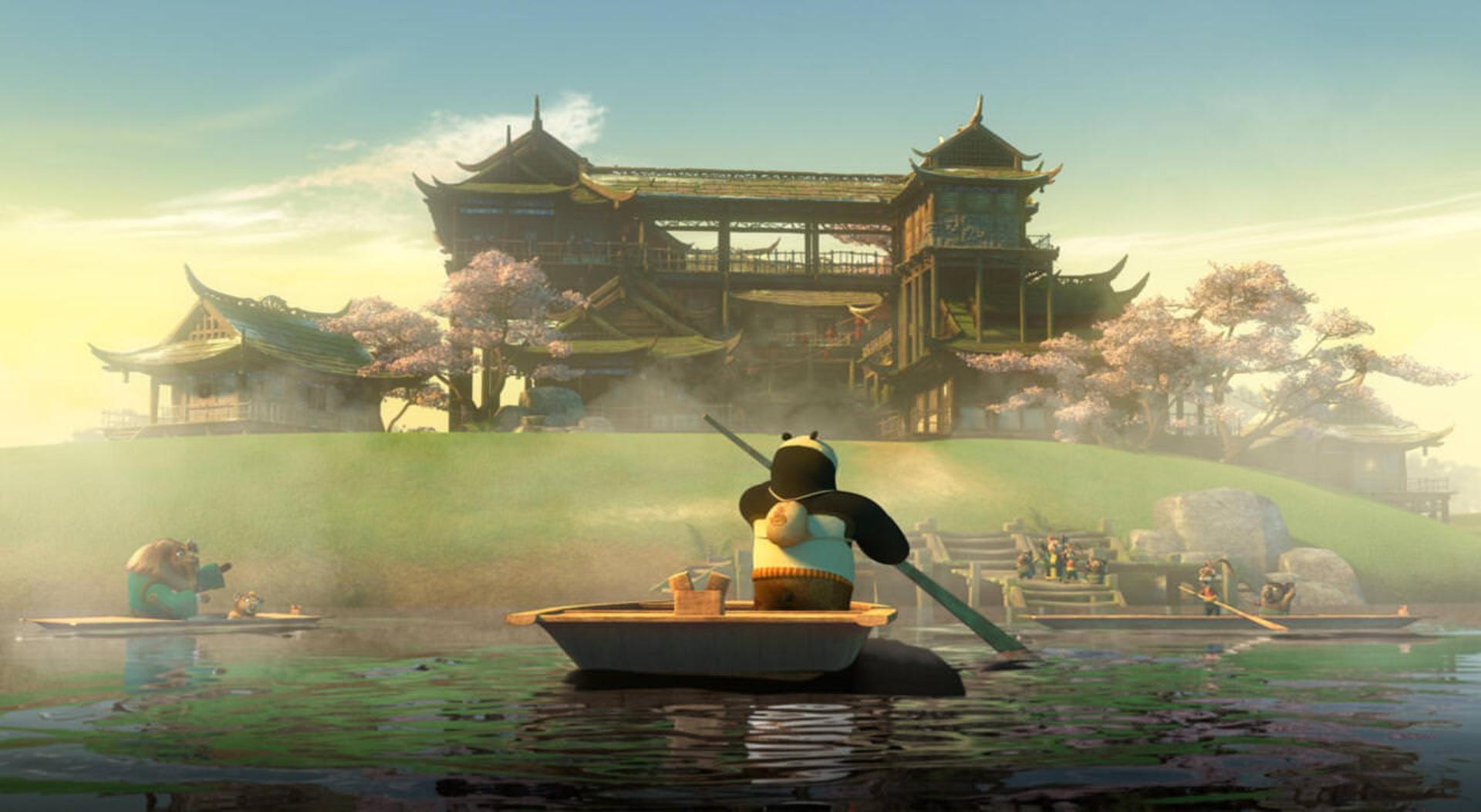 پو در انیمیشن سریالی Kung Fu Panda: The Dragon Knight شبکه نتفلیکس