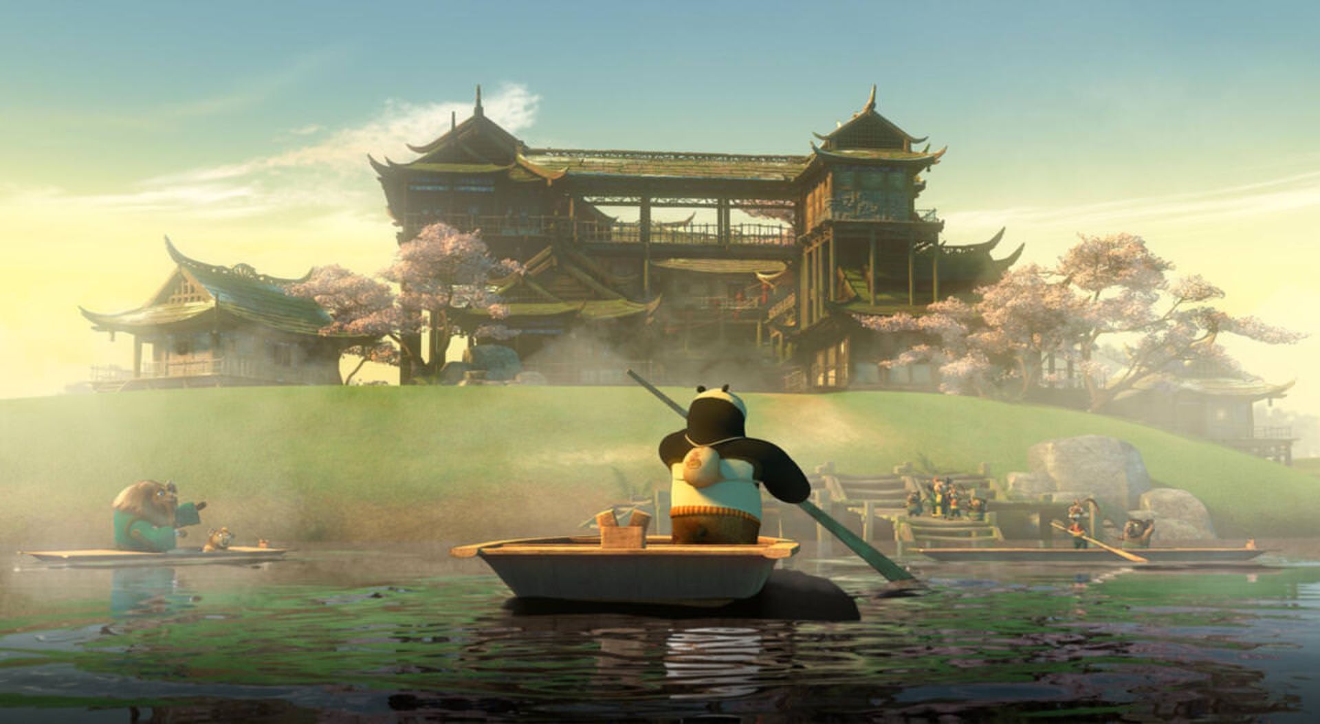 پو در انیمیشن سریالی Kung Fu Panda: The Dragon Knight شبکه نتفلیکس