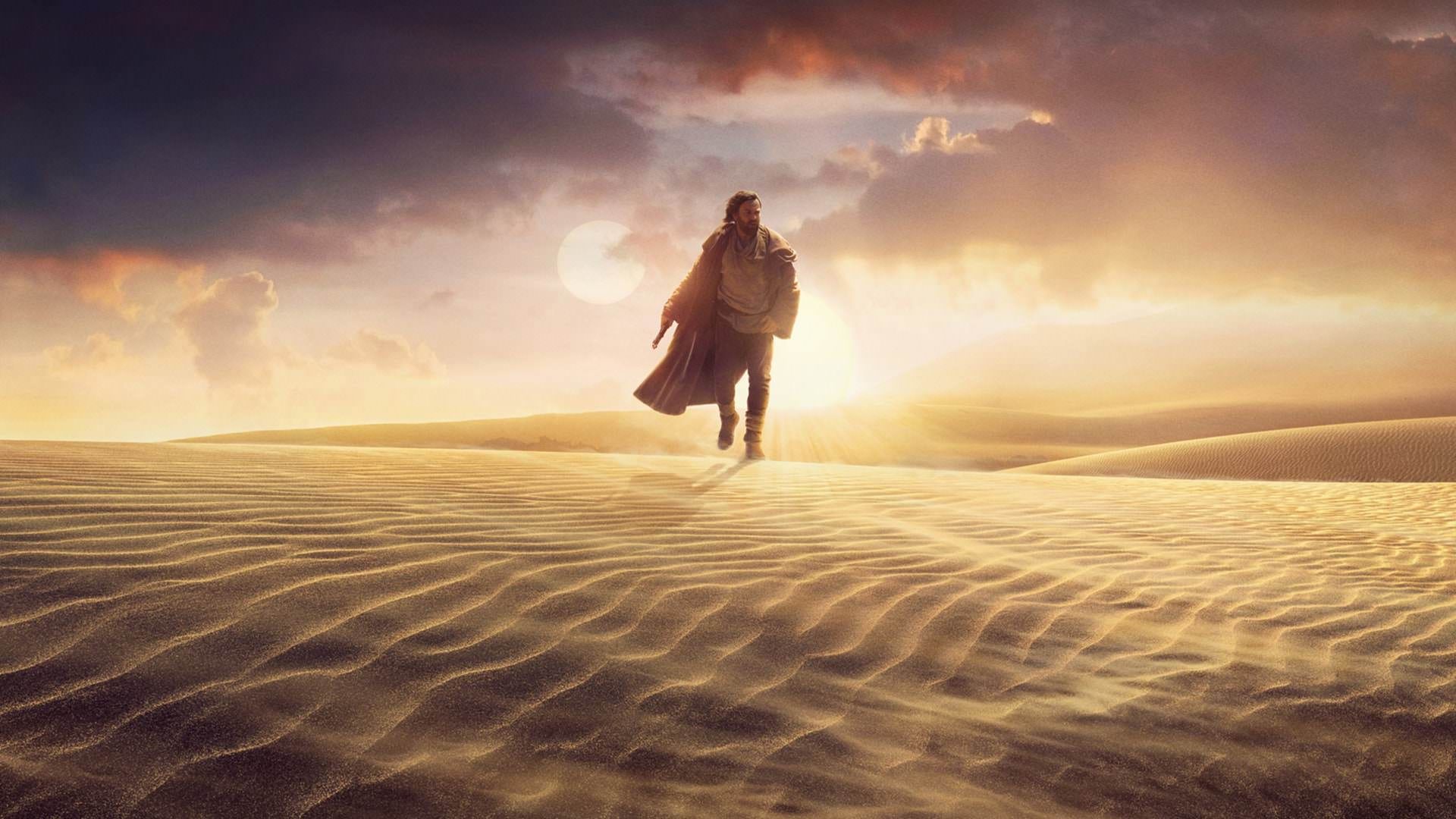 اوبی وان کنوبی در حال قدم زدن در تاتویین در سریال Obi-Wan Kenobi