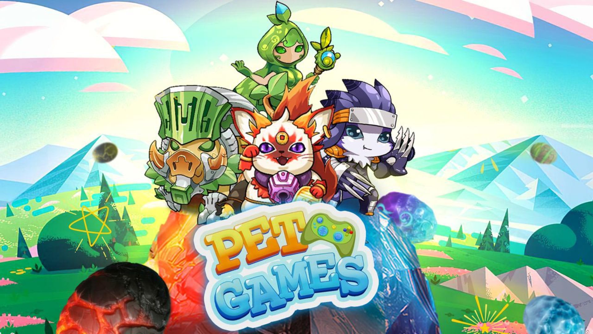 شخصیت‌های کارتونی بازی Pet Games