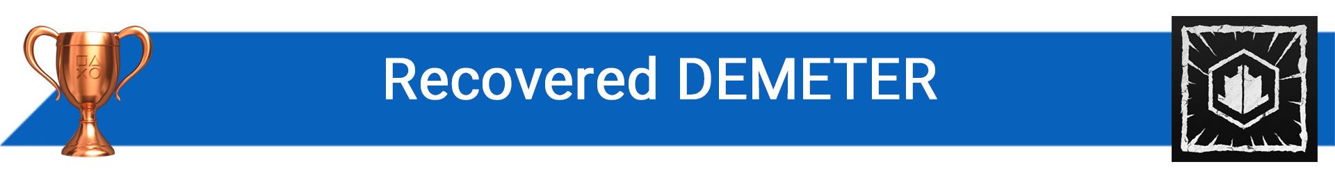 تروفی Recovered DEMETER