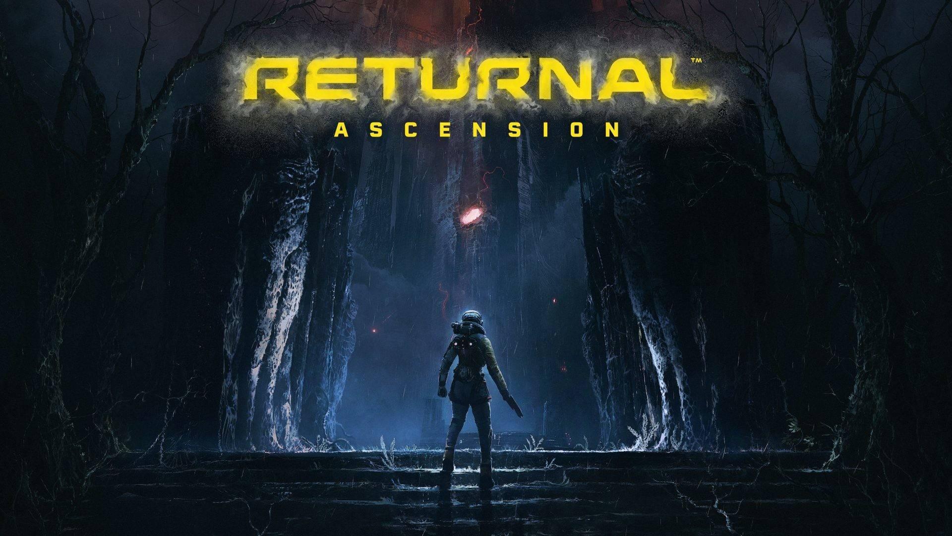 شخصیت سلین روی کاور بسته الحاقی Ascension بازی Returnal 