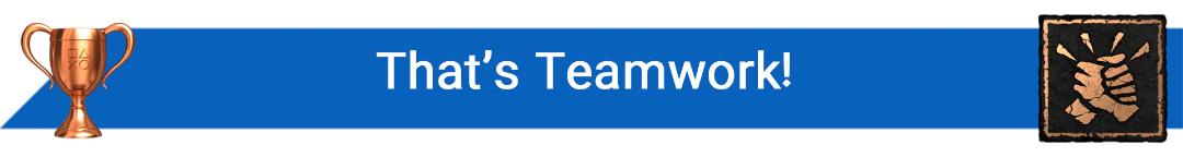 تروفی That’s Teamwork!